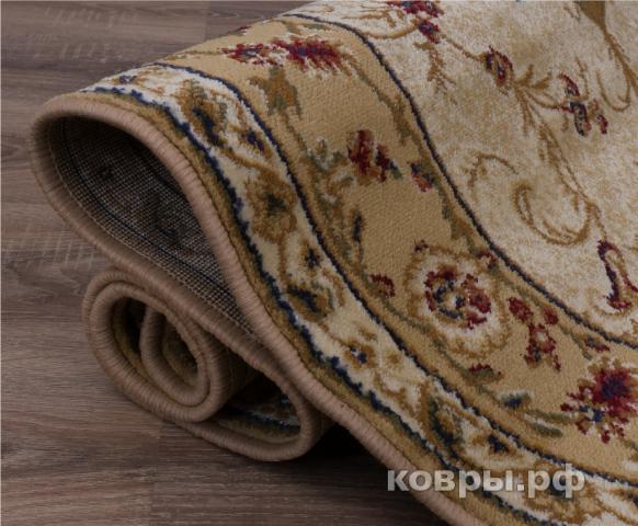 ковер Merinos Valencia d115 CREAM Овал — фото 3