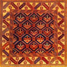 Афганский ковер ручной работы Ширван 0.94x1.0м