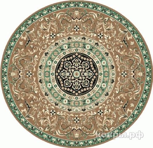 ковер Люберецкие ковры Дебют 83/круглый/ 23 круг