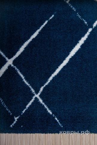 ковер Devos Caby Ambiance 81253 Navy-White — фото 3