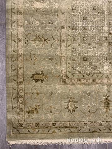 ковер ручной работы Индийский ковер ручной работы из шелка и шерсти Aurora (Аврора) 4.55x3.6 — фото 2