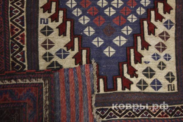 ковер ручной работы Шерстяной Афганский ковер ручной работы Kilim (Килим) 2.88x1.88 — фото 3