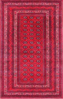 Афганский ковер ручной работы Белжик 0.86x3.97м