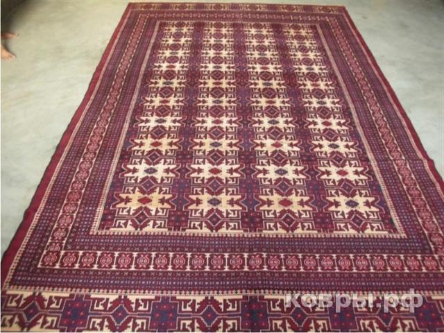 ковер ручной работы Афганский ковер ручной работы Зейва 2.18x3.84м — фото 2