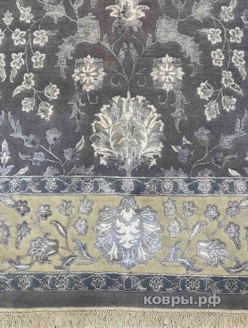 ковер ручной работы Индийский ковер ручной работы из шелка и шерсти Rajkumar (Ражкумар) 3.05x1.94 — фото 2