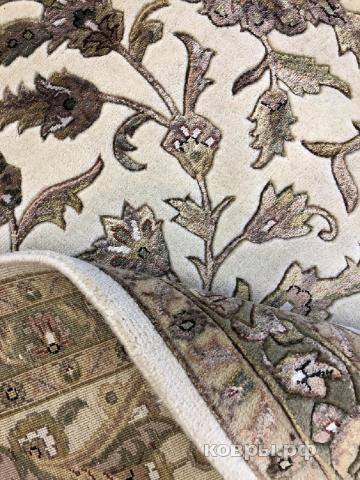 ковер ручной работы Индийский ковер ручной работы из шелка и шерсти Rajkumar (Ражкумар) 4.29x3.06 — фото 2