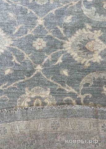 ковер ручной работы Шелковый Афганский ковер ручной работы Сhoubi Ziegler (Чуби зиглер)3.55x3.59 — фото 5