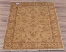 Гладкий ковер ручной работы Чуби зиглер 1.28x1.72м