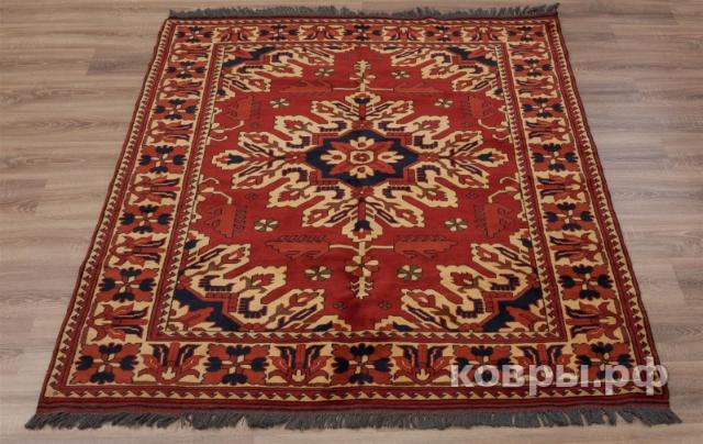 ковер ручной работы Пакистанский ковер ручной работы Меринос 1.55x1.9м — фото 2