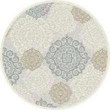 Вискозный ковер в форме круга Genova 38001 6555 61 Вискозный ковер в форме круга Genova 38001 6555 61