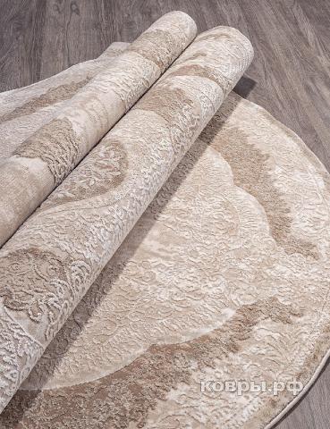 ковер KARMEN HALI ARMINA 03880B BROWN / BROWN Овал — фото 3