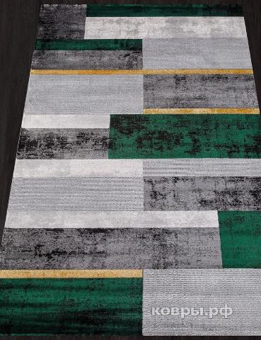 ковер KARMEN HALI OMEGA 08709Y GREEN / GREEN — фото 2