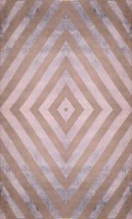 Индийский ковер ручной работы из шелка и шерсти 3.49x2.55