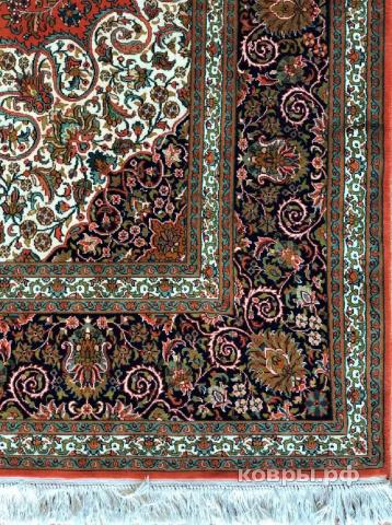 ковер ручной работы Шелковый Индийский ковер ручной работы Kashmir (Кашмир) 2.78x1.8 — фото 2