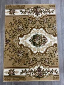 Коврик №1845,бежевый,размер 0,8 на 1,2 метра