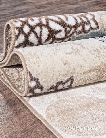 ковер Merinos Valencia Deluxe d309 CREAM-BROWN — фото 4