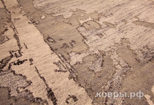 ковер ручной работы Индийский ковер ручной работы из шелка и шерсти 3.02x2.46 — фото 5