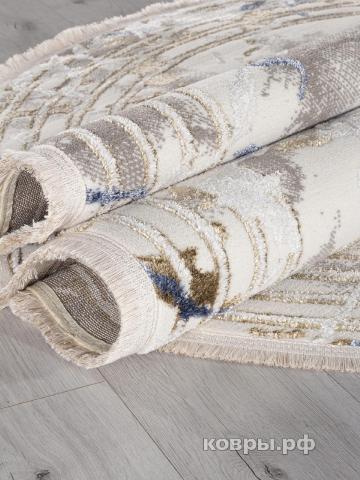 ковер Ковер KARDELEN MOSSO 27243A GRY / BLUE Овал — фото 3