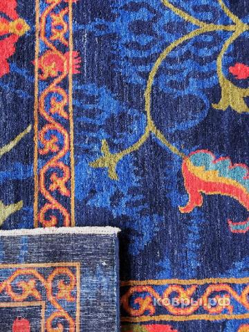 ковер ручной работы Шелковый Афганский ковер ручной работы Susane (Сюзане) 3.12x2.42 — фото 3