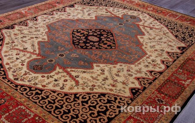 ковер ручной работы Индийский ковер ручной работы Агра 2.44x3.1м — фото 4