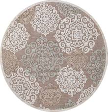 Круглый ковер из вискозы GENOVA 938001 655590 Круглый ковер из вискозы GENOVA 938001 655590