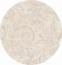 ковер OZ KAPLAN Milana 0A096A Beige-Beige Круг