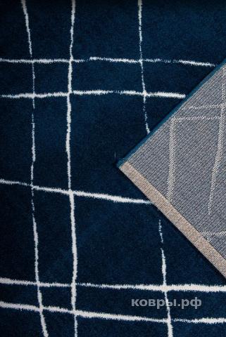 ковер Devos Caby Ambiance 81253 Navy-White — фото 5