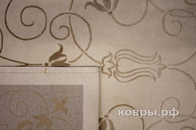 ковер ручной работы Китайский ковер ручной работы из шелка и шерсти 3.66x2.74 — фото 3