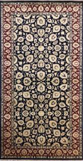 Индийский ковер ручной работы из шелка и шерсти Rajkumar (Ражкумар) 4x2