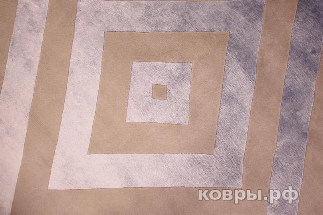 ковер ручной работы Индийский ковер ручной работы из шелка и шерсти 3.49x2.55 — фото 2