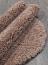 ковер MERINOS SHAGGY TREND L001 LIGHT BROWN Круг