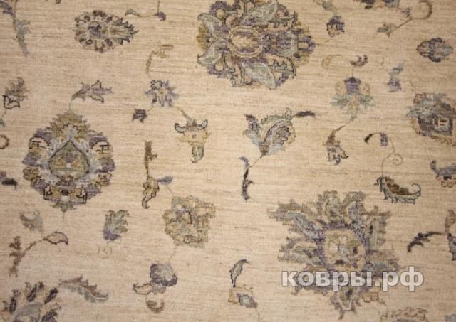 ковер ручной работы Шелковый Афганский ковер ручной работы Сhoubi (Чуби зиглер)2.86x2.05 — фото 3