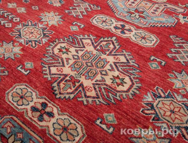 ковер ручной работы Пакистанский ковер ручной работы Казах 1.86x2.74 — фото 7