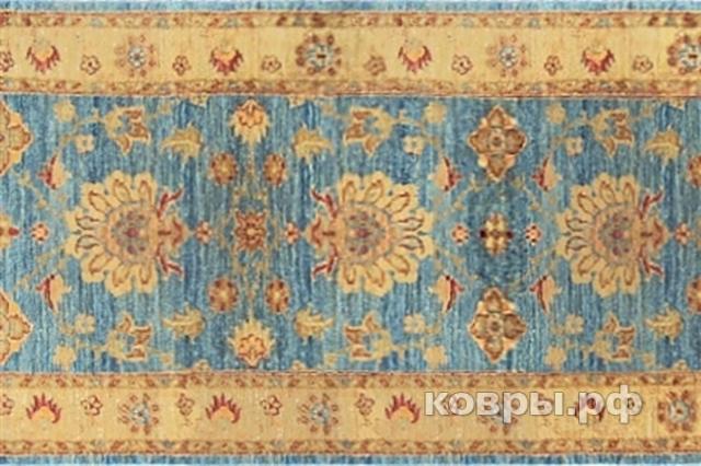 ковер ручной работы Афганский ковер ручной работы Чуби 0.74x2.16м