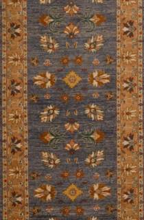 Гладкий ковер ручной работы Чуби 0.86x3.0м