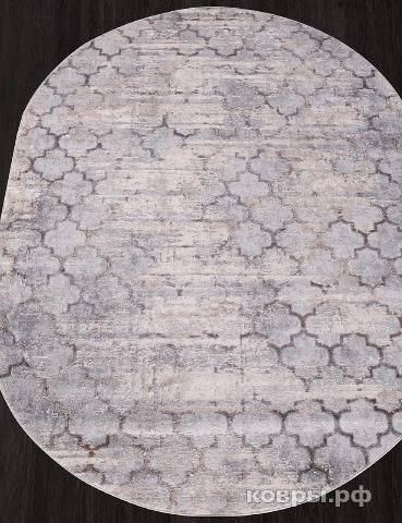 ковер DURKAR TOKIO 20574A CREAM / L.BEIGE Овал — фото 2