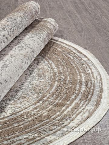 ковер KARDELEN MARMARIS 26927A GRY / D.BEIGE Овал — фото 3