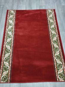 Коврик №491-красный,размер 1,3 на 1,8 метра