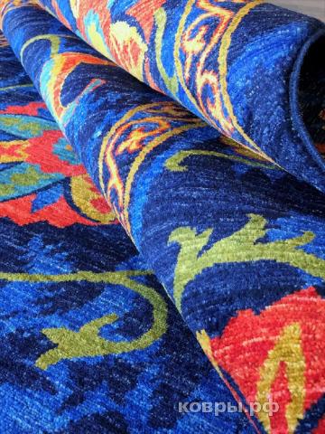 ковер ручной работы Шелковый Афганский ковер ручной работы Susane (Сюзане) 3.12x2.42 — фото 4