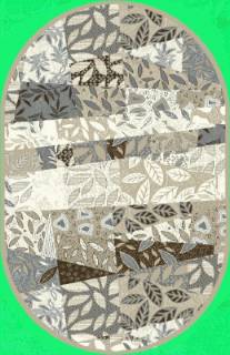 Люберецкие ковры Соло 44016/овальный/ 01 овал