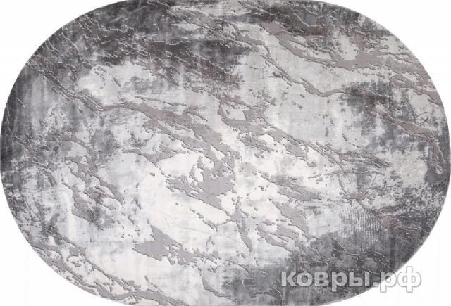 ковер KARMEN HALI ARMINA 04075G GREY / GREY Овал