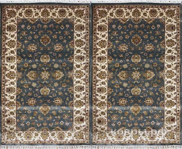 ковер ручной работы Шелковый Индийский ковер ручной работы Agra (Агра) 1.55x0.8 — фото 2