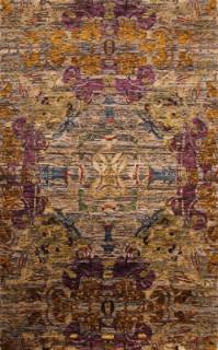 Индийский ковер ручной работы из шелка и шерсти Agra (Агра) 2.36x1.64