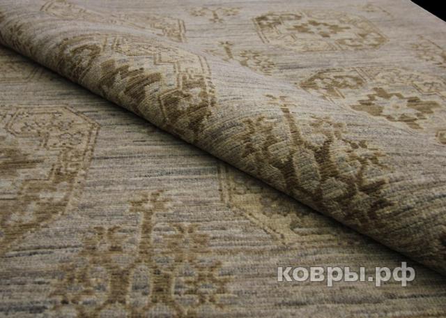 ковер ручной работы Шелковый Афганский ковер ручной работы Kerki (Керки) 2.3x1.49 — фото 3