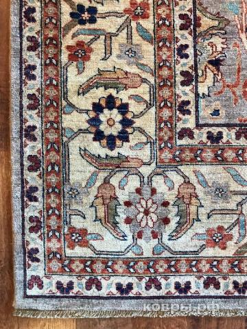 ковер ручной работы Шелковый Афганский ковер ручной работы Bidjar (Биджар) 3.6x2.79 — фото 2