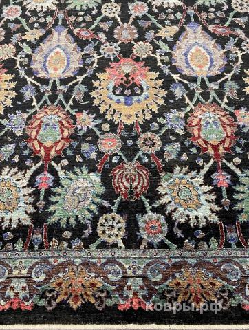 ковер ручной работы Шелковый Афганский ковер ручной работы Сhoubi (Чуби файн) 2.73x1.85 — фото 4