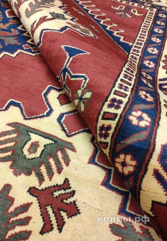 ковер ручной работы Шерстяной Афганский ковер ручной работы Merinos (Меринос) 3.03x2.12 — фото 2