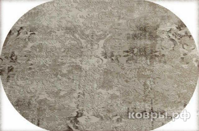 ковер KARMEN HALI ARMINA 03708A BROWN / BROWN Овал