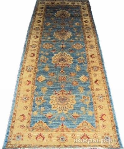 ковер ручной работы Афганский ковер ручной работы Чуби 0.74x2.16м — фото 2