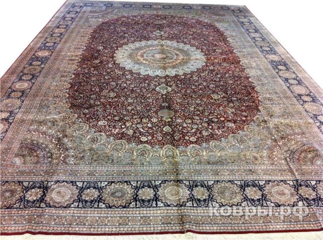 ковер ручной работы Китайский ковер ручной работы 400 линий 3.05x4.25 — фото 2